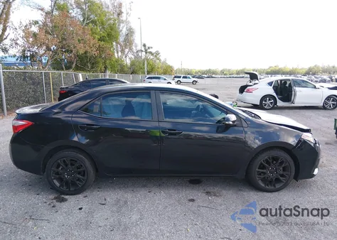 2016 Toyota Corolla S W/Special Edition Pkg from USA, damaged, VIN 2T1BURHE6GC482748